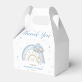 Whimsical Waterverf Rainbow Baby shower Bedankdoosjes (Voorkant Zijde)