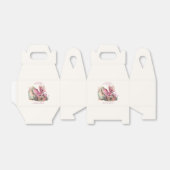 Whimsical Waterverf Roze Dragon Baby shower Bedankdoosjes (Uitgevouwen)