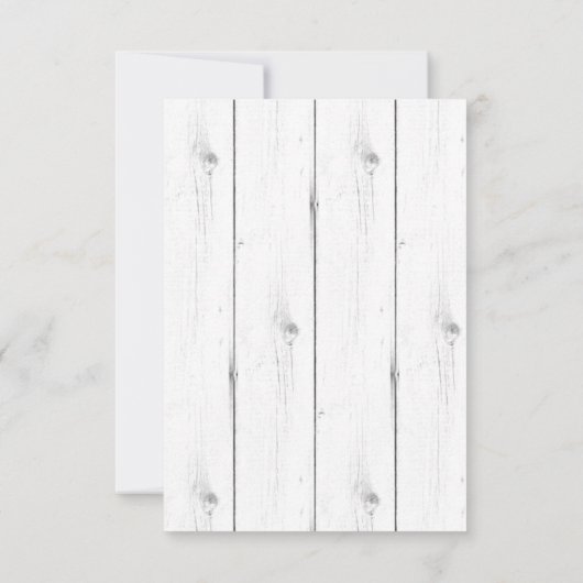 Whimsical Waterverf RSVP (Achterkant)