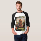 Whimsical Waterverf T-shirt (Voorkant volledig)