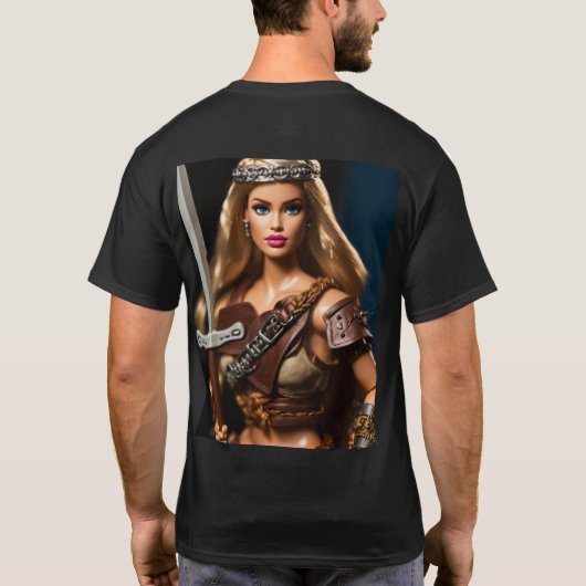 Whimsical Waterverf Tattoo T-shirt Collectie (Achterkant)