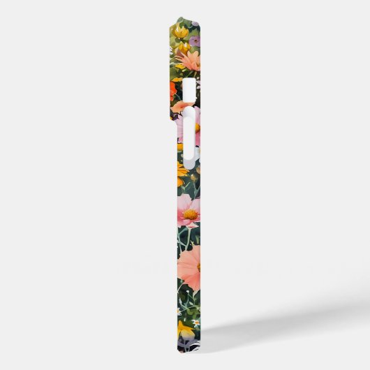 Whimsical Waterverf Wildflower Fantasy Flowers Case-Mate iPhone Case (Achterkant / Links)