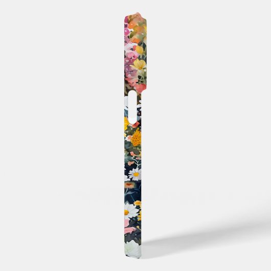 Whimsical Waterverf Wildflower Fantasy Flowers Case-Mate iPhone Case (Achterkant / Rechts)
