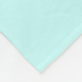 Whimsical Waterverf Zeemeermin gepersonaliseerd Fleece Deken (Hoek)