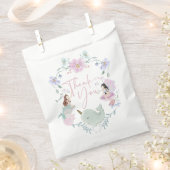 Whimsical Waterverf Zeemeerminnen Onder het Zee Bedankzakje (Geknipt)