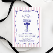 Whimsical Wavy Lijst Tini Bit Ouder 30ste Verjaard Kaart