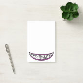 Whimsical We zijn allemaal Mad Hier Smile Post-it® Notes (Kantoor)