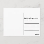 Whimsical Wedding Dank u Briefkaart (Achterkant)