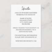 Whimsical Wedding Enclosure Kaart (Voorkant)