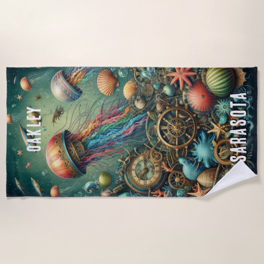 WHIMSICAL WHACKY FUNKY STEAMPUNK KWAL STRANDLAKEN (Voorkant)