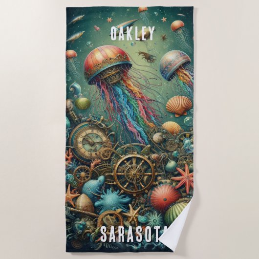 WHIMSICAL WHACKY FUNKY STEAMPUNK KWAL STRANDLAKEN (Voorkant)