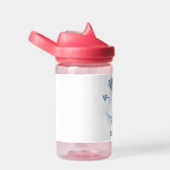 Whimsical Whale and Fishes Kinder Waterfles (Rechts)