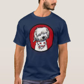 Whimsical Wheaten Terrier T-shirt (Voorkant)