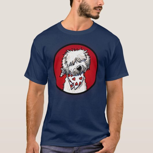 Whimsical Wheaten Terrier T-shirt (Voorkant)