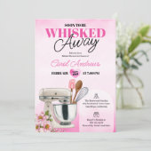 Whimsical Whisked Away Keuken Vrijgezellenfeest Kaart (Staand voorkant)