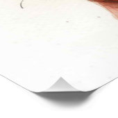 Whimsical Whiskers: Een beetje Whimsy Bunny Perfect Poster (Hoek)