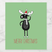 Whimsical Wijn Etiket (Enkel label)