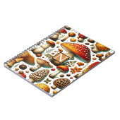 Whimsical wilde paddenstoelen notitieboek (Linkerzijde)