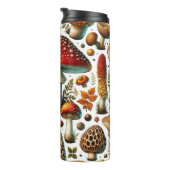 Whimsical wilde paddenstoelen thermosbeker (Geroteerd rechts)