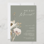 Whimsical Wildflower | Aankondiging Sage Elopement (Voorkant)
