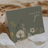 Whimsical Wildflower Bedow | Sage Green