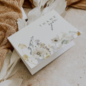 Whimsical Wildflower Bedow | Topkaart - Hartelijk  Bedankkaart