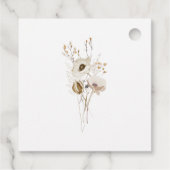 Whimsical Wildflower Dank u voor de labels (Achterkant)