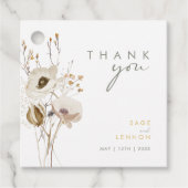 Whimsical Wildflower Dank u voor de labels (Voorkant)