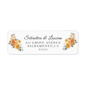 Whimsical Wildflower Etiket (Voorkant)