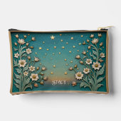 Whimsical Wildflower Evening Blauwgroen Prism Mono Etui (Achterkant)