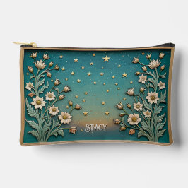 Whimsical Wildflower Evening Blauwgroen Prism Mono Etui