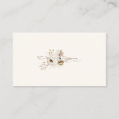 Whimsical Wildflower | I Sage Wedding Website Kaar Informatiekaartje (Achterkant)