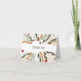 Whimsical Wildflower Inspirivity  Elegant Bedankkaart