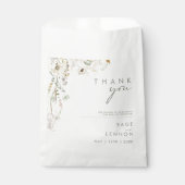 Whimsical Wildflower | Ivory Meadow Bedankzakje (Voorkant)