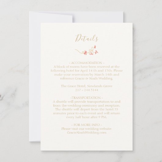 Whimsical Wildflower & Ivory Wedding Details (Voorkant)