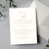 Whimsical Wildflower & Ivory Wedding Details