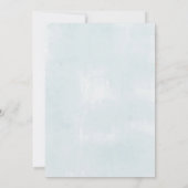 Whimsical Wildflower Mason Jar Dank je kaart (Achterkant)