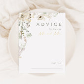 Whimsical Wildflower Meadow Wedding Advice Kaart