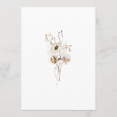 Whimsical Wildflower Meadow Wedding Advice Kaart (Achterkant)