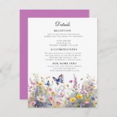 Whimsical Wildflower Meadows Details Informatiekaartje (Voorkant / Achterkant)