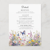 Whimsical Wildflower Meadows Details Informatiekaartje (Voorkant)