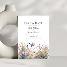 Whimsical Wildflower Meadows Save the date