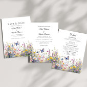 Whimsical Wildflower Meadows Uitnodiging