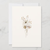Whimsical Wildflower | Sage Green Let's Celebrate Kaart (Achterkant)