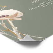 Whimsical Wildflower | Sage Signature Drink Sign Poster (Hoek)