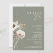 Whimsical Wildflower | Sage Wij Vernieuwen Onze Li Kaart (Voorkant)