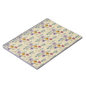 Whimsical Wildflower Seamless Pattern Notitieboek (Linkerzijde)