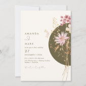 Whimsical Wildflower Spring Summer Herfst Kaart (Voorkant)