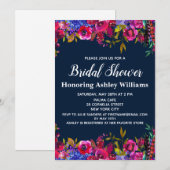 Whimsical Wildflower Vrijgezellenfeest Botanische Kaart (Voorkant / Achterkant)