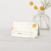 Whimsical Wildflower Wedding Plaatskaartje (Voorkant)